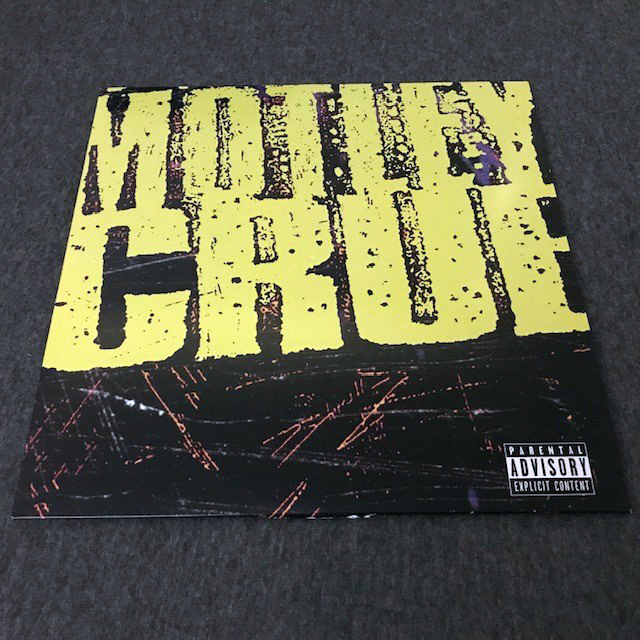 MÖTLEY CRÜE S/T YELLOW VINYL LP