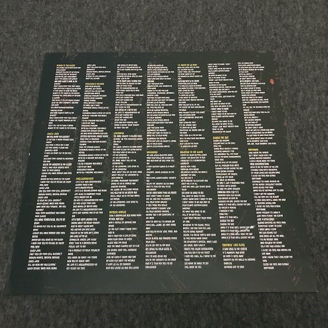MÖTLEY CRÜE S/T YELLOW VINYL LP