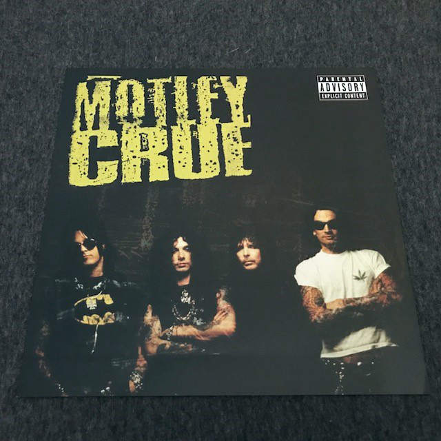 MÖTLEY CRÜE S/T YELLOW VINYL LP