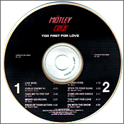 Mötley Crüe, Too Fast For Love, Leathür Records, Bootleg CD