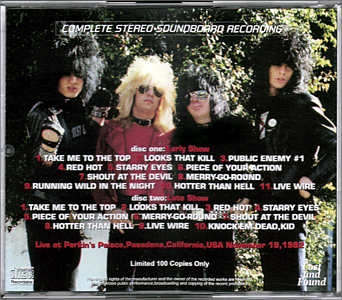 COMPLETE PASADENA 1982