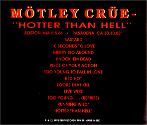 HOTTER THAN HELL
