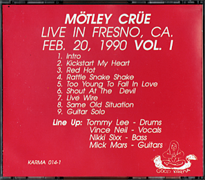 LIVE IN FRESNO VOL. I