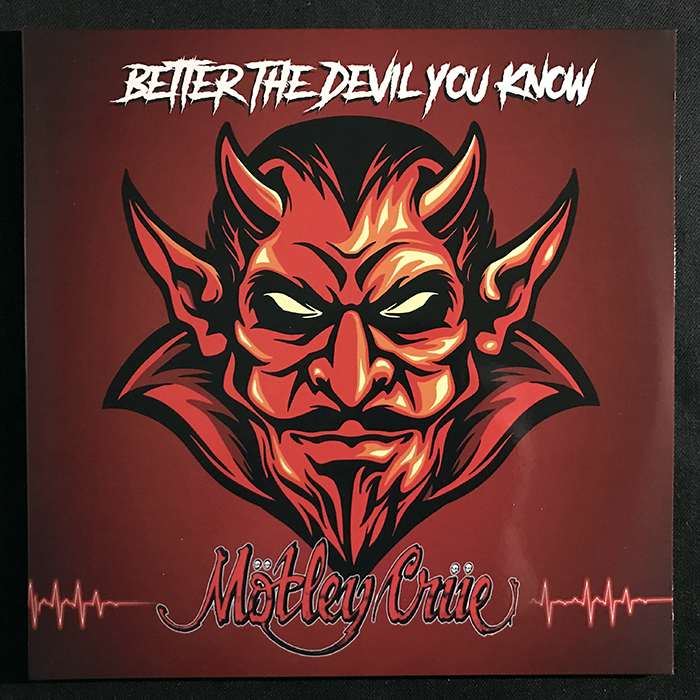 MÖTLEY CRÜE - BETTER THE DEVIL YOU KNOW, RED VINYL, BOOTLEG LP