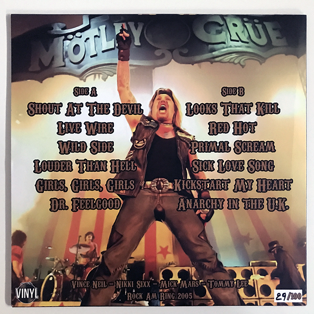 MÖTLEY CRÜE - DO YOU LIKE GILRS?, WHITE VINYL, BOOTLEG LP