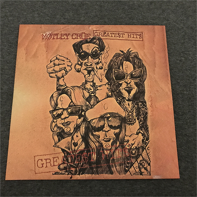 Mötley Crüe - Greatest Hits, Bootleg LP