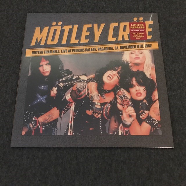 HOTTER THAN HELL - CLEAR VINYL