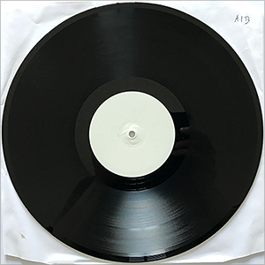 LIVE AT THE SPECTRUM,PHILADELPHIA, USA ON THE 12TH DECEMBER 1989 - TEST PRESSING