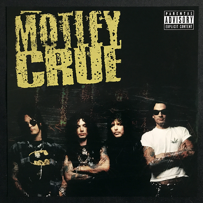 MÖTLEY CRÜE S/T GOLD VINYL LP