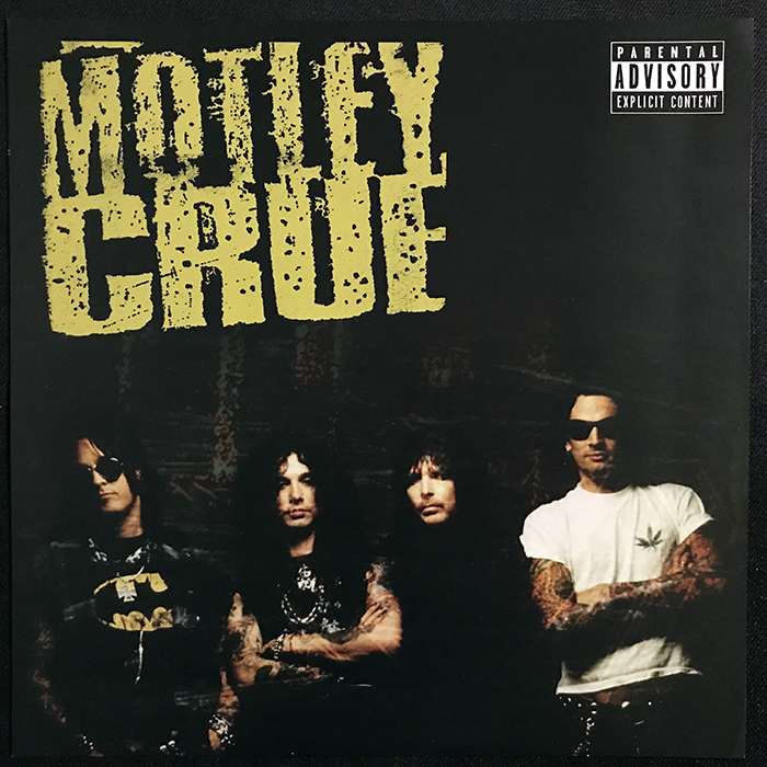 MÖTLEY CRÜE S/T YELLOW VINYL LP