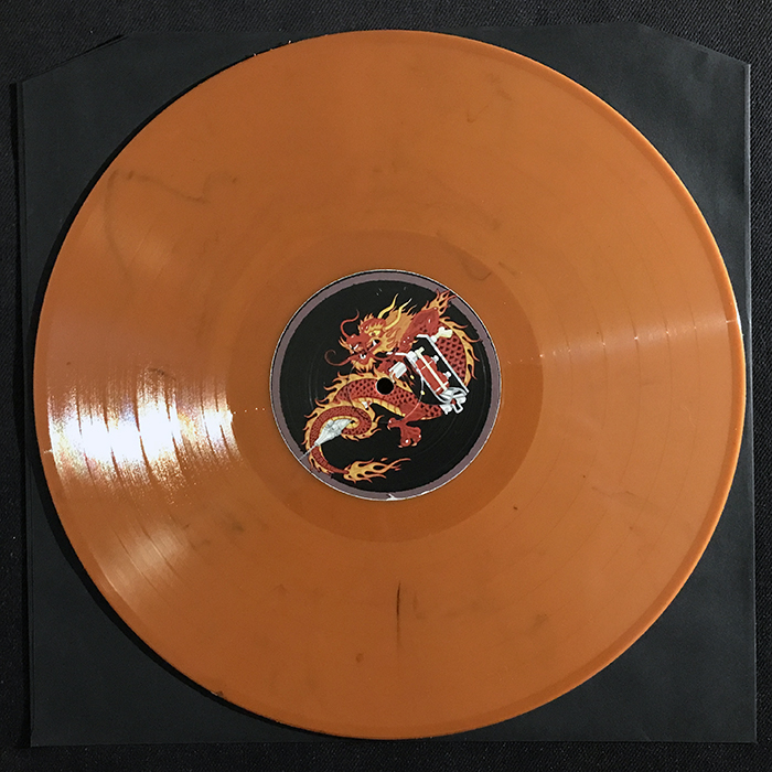 MÖTLEY CRÜE - NEW TATTOO, ORANGE VINYL, BOOTLEG 2-LP