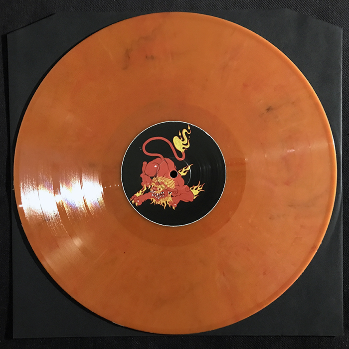 MÖTLEY CRÜE - NEW TATTOO, ORANGE VINYL, BOOTLEG 2-LP