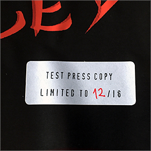 NEW TATTOO - TEST PRESS