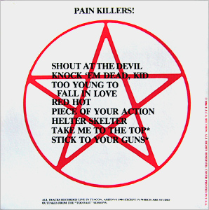 PAIN KILLERS