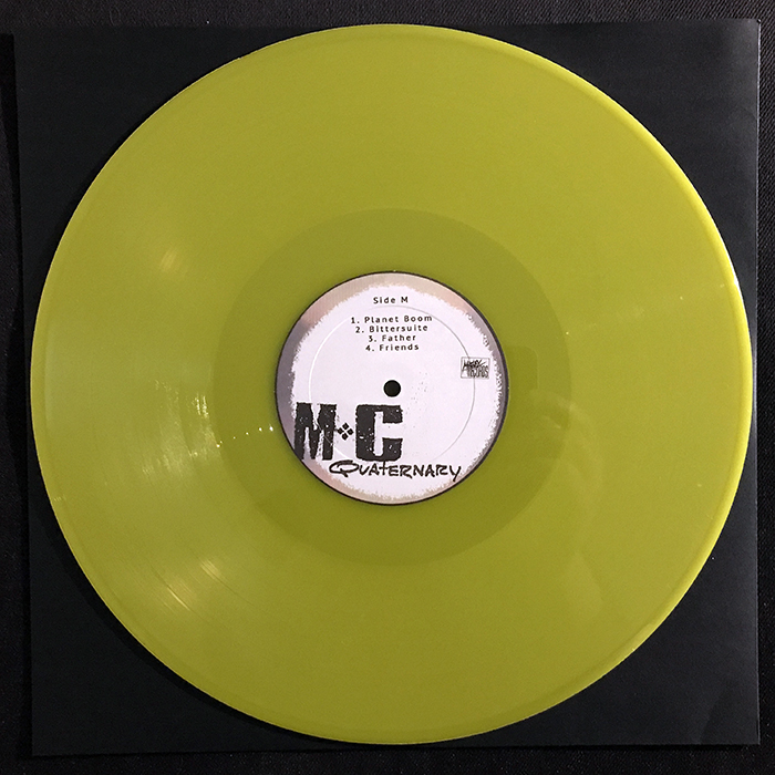 MÖTLEY CRÜE - QUATERNARY, YELLOW VINYL, BOOTLEG 2-LP