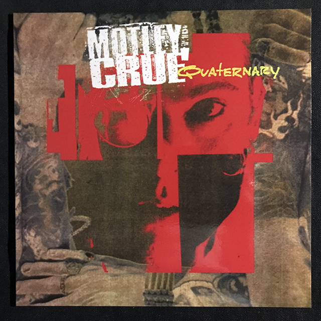 MÖTLEY CRÜE - QUATERNARY, WHITE VINYL, BOOTLEG LP