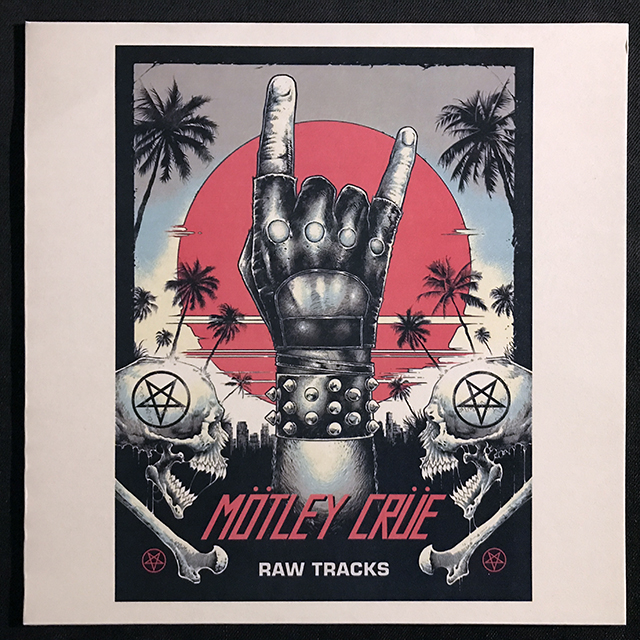 MÖTLEY CRÜE - QUATERNARY, WHITE VINYL, BOOTLEG LP