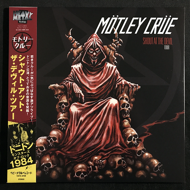 MÖTLEY CRÜE - SHOUT AT THE DEVIL TOUR, RED VINYL, LP