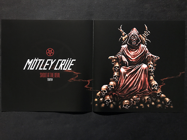 MÖTLEY CRÜE - SHOUT AT THE DEVIL TOUR, RED VINYL, LP