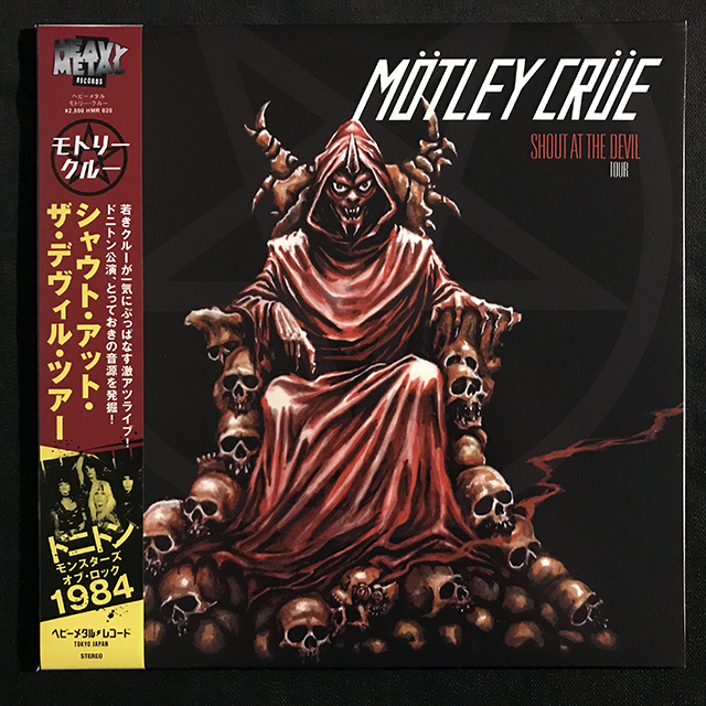 MÖTLEY CRÜE - SHOUT AT THE DEVIL TOUR, WHITE VINYL, LP