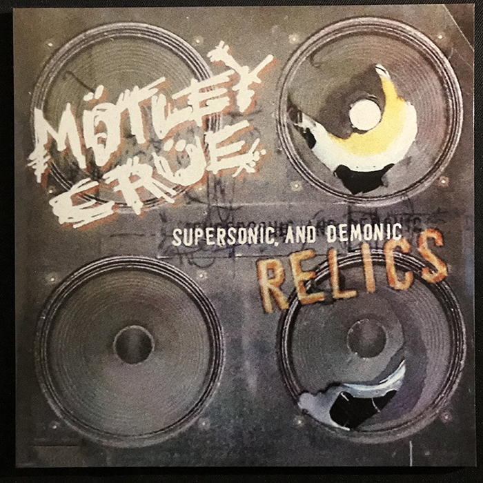 MÖTLEY CRÜE - SUPERSONIC AND DEMONIC RELICS, MILKY GREY VINYL, BOOTLEG 2-LP