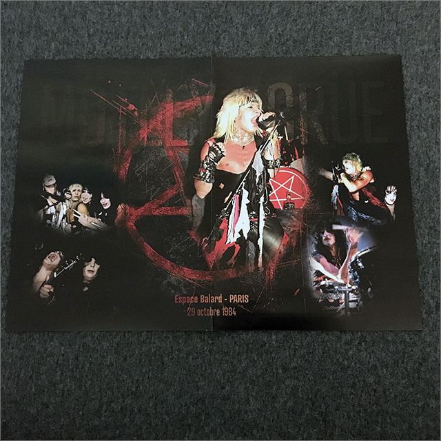 Mötley Crüe, Ten Seconds To Kill, Pink And White Splatter Vinyl, Bootleg LP