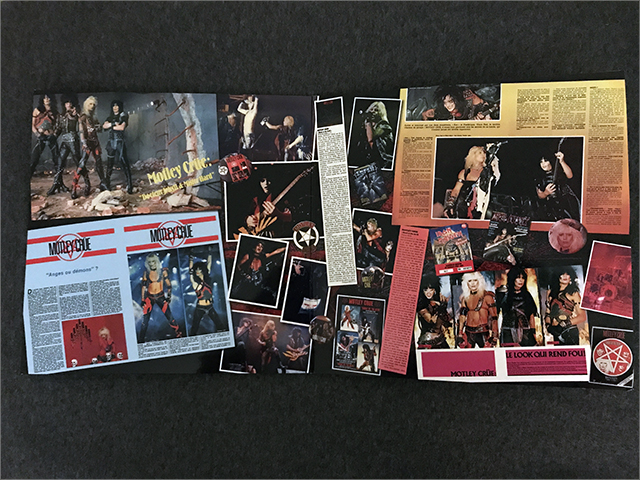 Mötley Crüe, Ten Seconds To Kill, Pink Vinyl, Bootleg LP