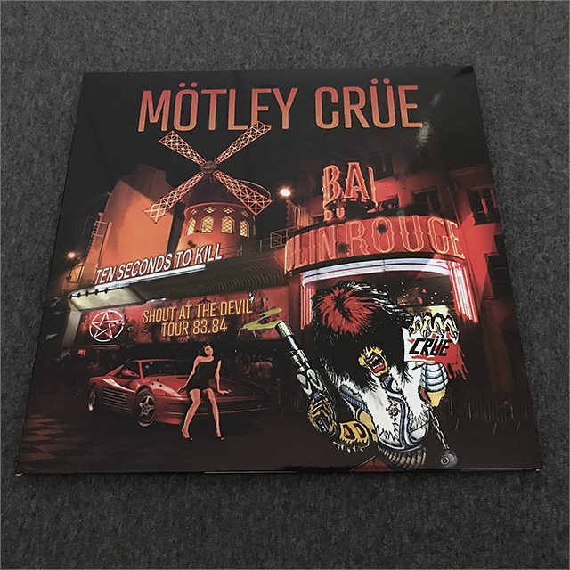 Mötley Crüe, Ten Seconds To Kill, Pink Vinyl, Bootleg LP