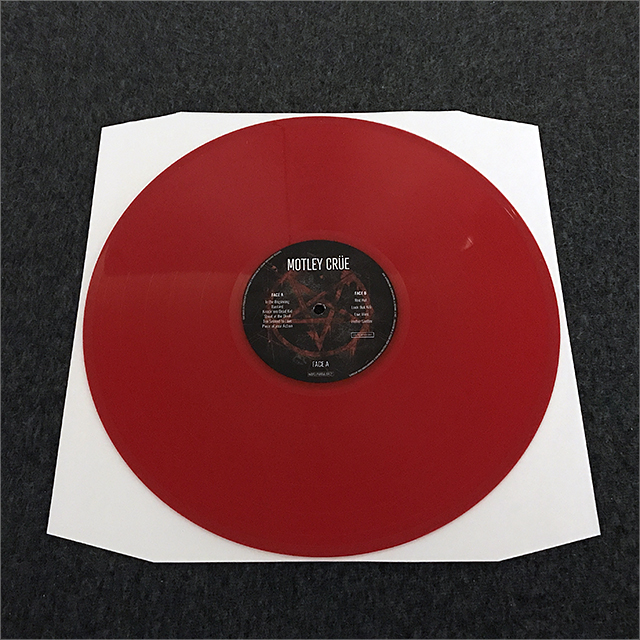 Mötley Crüe, Ten Seconds To Kill, Red Vinyl, Bootleg LP