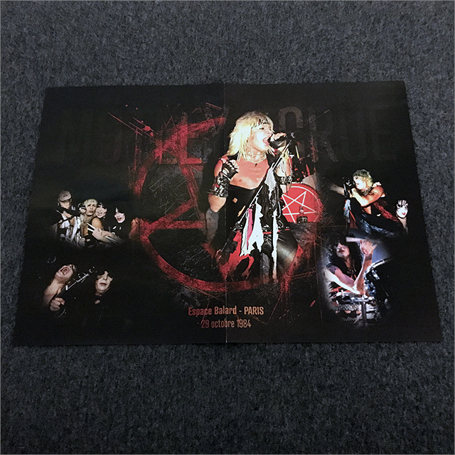 Mötley Crüe, Ten Seconds To Kill, Red Vinyl, Bootleg LP