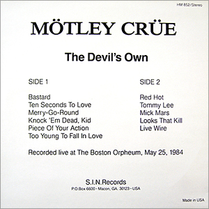 THE DEVIL'S OWN