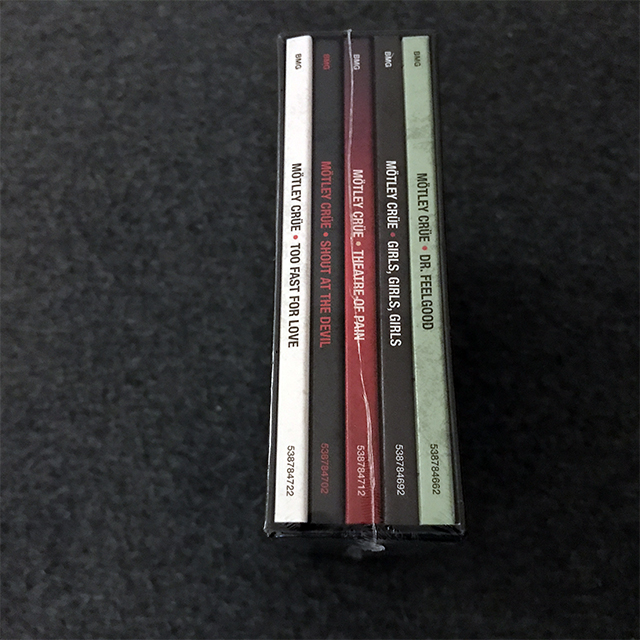 MÖTLEY CRÜE - CRÜCIAL CRÜE, THE STUDIO ALBUMS 1981-1989, CD