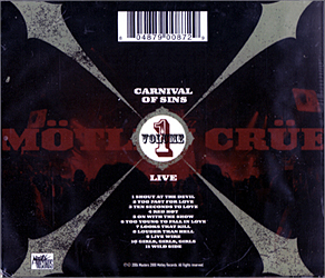 CARNIVAL OF SINS LIVE - VOL. 1