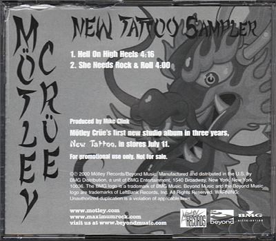 NEW TATTOO SAMPLER