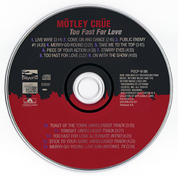 TOO FAST FOR LOVE