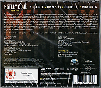 THE END - LIVE IN LOS ANGELES - DVD & CD SET