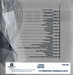 WARNER PROMO CD