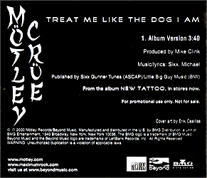 TREAT ME LIKE THE DOG I AM