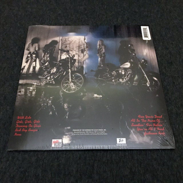 MÖTLEY CRÜE - GIRLS GIRLS GIRLS 30TH ANNIVERSARY LP