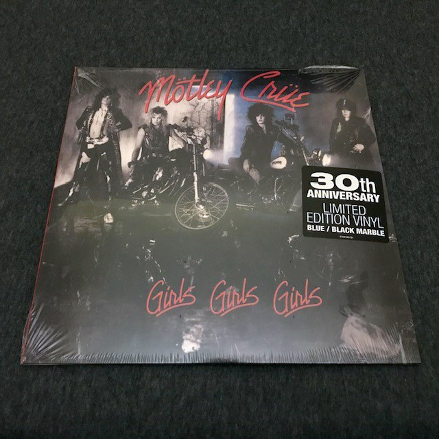 MÖTLEY CRÜE - GIRLS GIRLS GIRLS 30TH ANNIVERSARY LP
