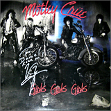 GIRLS GIRLS GIRLS -  AUTOGRAPHED