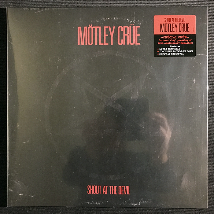 MÖTLEY CRÜE - SHOUT AT THE DEVIL, LP, CRÜCIAL CRÜE SERIES 2022