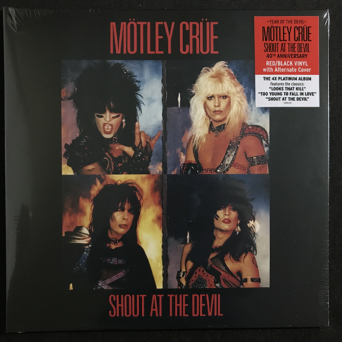 MÖTLEY CRÜE - SHOUT AT THE DEVIL, LP, ALTERNATE COVER 2023