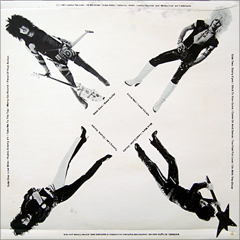TOO FAST FOR LOVE - LEATHUR RECORDS, FIRST PRESS