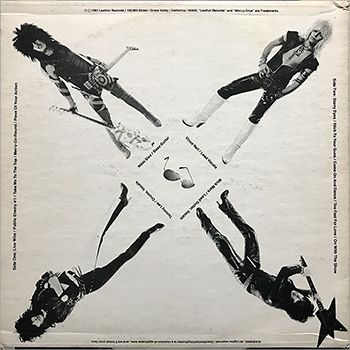 TOO FAST FOR LOVE - LEATHUR RECORDS SECOND PRESS