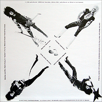 TOO FAST FOR LOVE - LEATHUR RECORDS THIRD PRESS