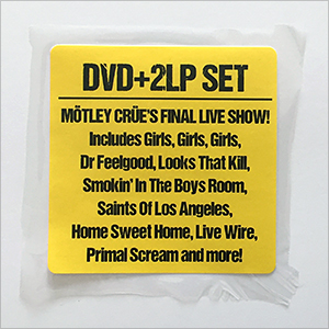 THE END - LIVE IN LOS ANGELES - HYPE-STICKER