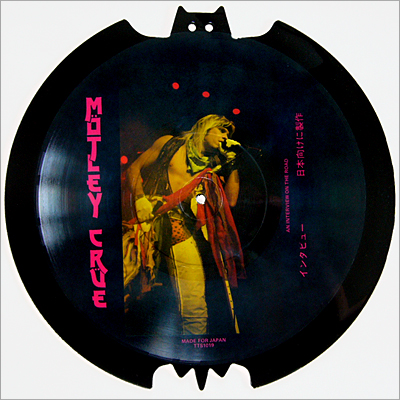MOTLEY CRUE - PICTURE DISC - INTERVIEW