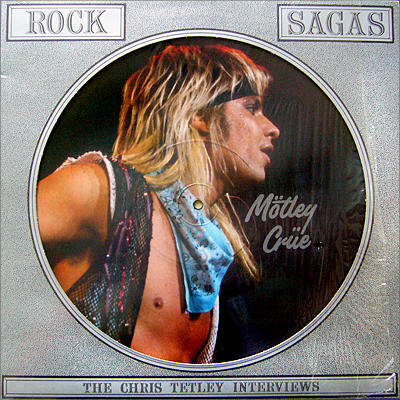 MOTLEY CRUE - PICTURE DISC - INTERVIEW