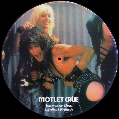 MOTLEY CRUE - PICTURE DISC - INTERVIEW